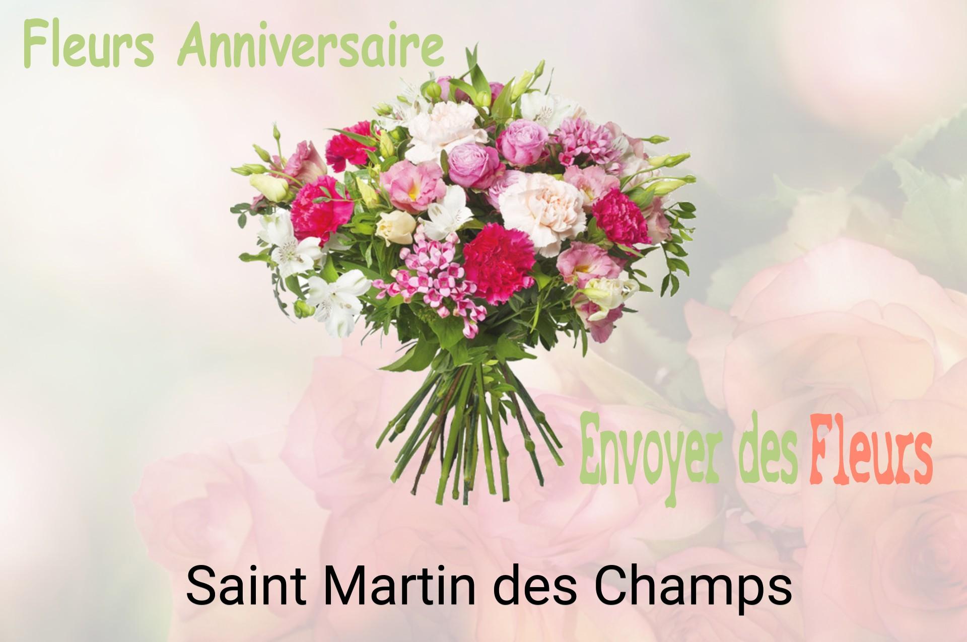 Bouquet de fleurs d’anniversaire livré à Saint-Martin-des-Champs
